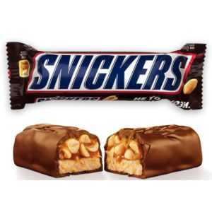 Snickers шоколадный батончик